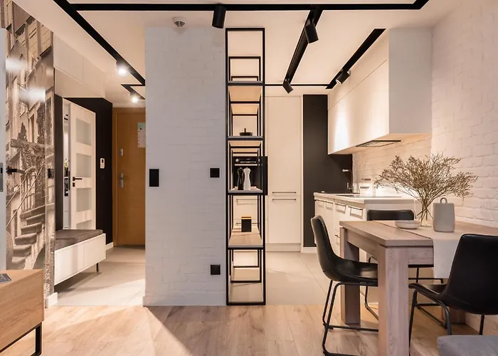 Flatbook - Center Waterlane Island 아파트 그단스크