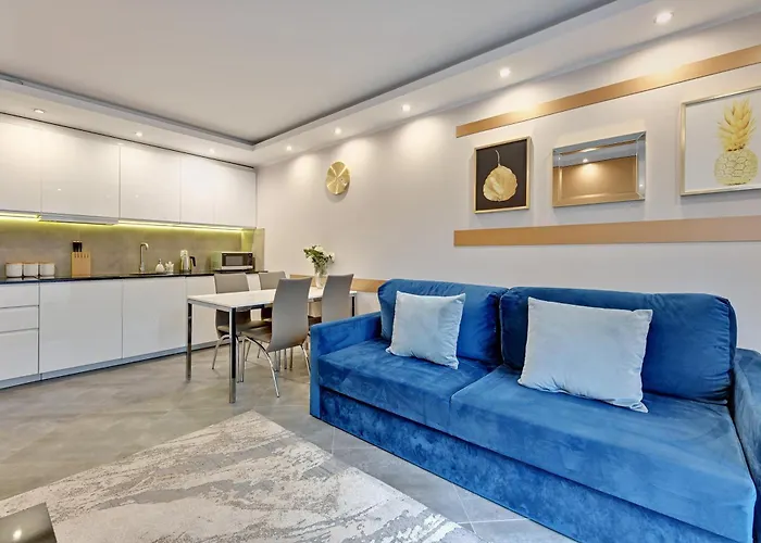 公寓 Flatbook - Center Waterlane Island 格但斯克